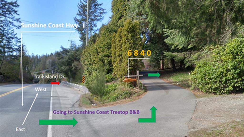 Sunshine Coast Treetop B&B Sechelt Exteriér fotografie